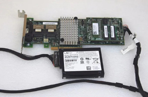 D7RVK - Dell MegaRAID 9265-8i SAS 6Gb/s PCIe 2.0 x8 1GB Cache Low Profile RAID Controller Card Storage Interface
