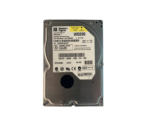 WD200 - Dell Caviar 20GB 7200RPM IDE Ultra ATA/100 ATA-6 2MB Cache 3.5-Inch Hard Drive