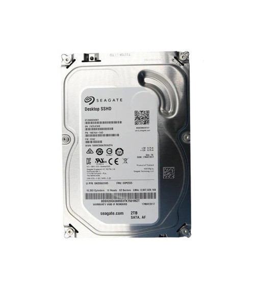 00PC555 - Lenovo 2TB 7200RPM SATA 6Gb/s 64MB Cache 3.5-Inch Hard Drive