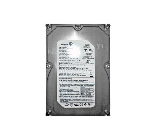 ST3500641AV - Seagate 500GB 7200RPM IDE Ultra ATA/100 16MB Cache 3.5-Inch Hard Drive SV35.1 Series ATA-6 CE