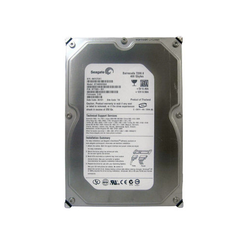 ST3400832AS - Seagate BarraCuda 7200.8 Series 400GB 7200RPM SATA 1.5Gb/s 8MB Cache RoHS 3.5-Inch Hard Drive