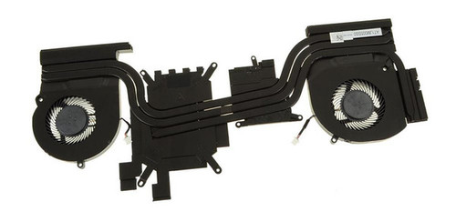 9J75K - Dell CPU / Graphics Cooling Heatsink Fan Assembly for Alienware 15 R3