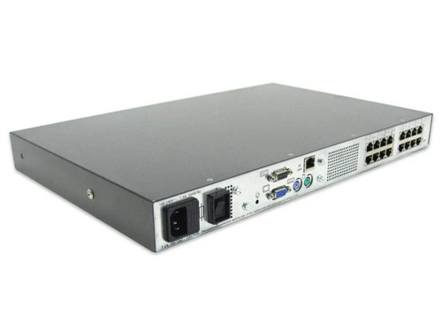 262586-B21 - HP 16 x Ports RJ-45 1U Rack-mountable IP KVM Console Switch