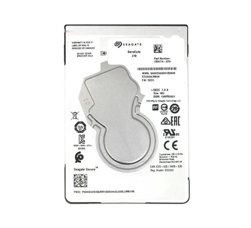 ST2000LM009 - Seagate 2TB 5400RPM SATA 6Gb/s 128MB Cache 2.5-inch Hard Drive
