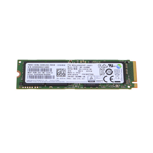 007G14 - Dell 256GB Triple-Level Cell PCI Express NVMe 3.0 x4 M.2 2280 Solid State Drive