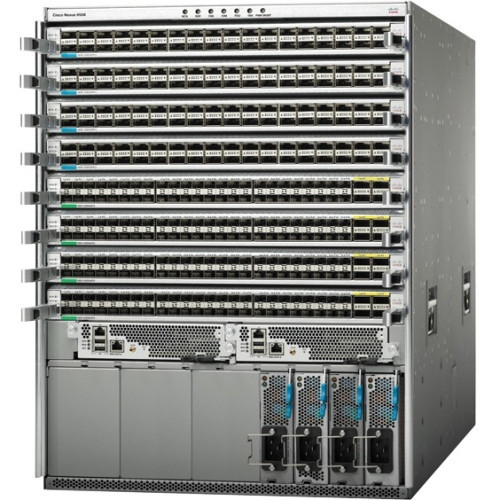C1-N9K-C9508 - Cisco ONE Nexus 9508 8x Expansion Slots Redundant Power Supply Supported Rack-Mountable 13U Switch Chassis