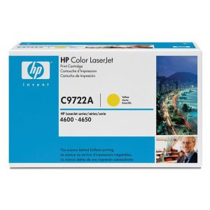 C9722AB - HP 641A Toner Cartridge (Yellow) for Color LaserJet 4600/4650 Series Printer