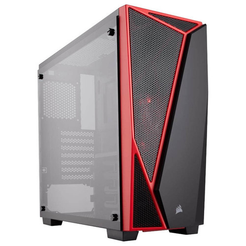 CC-9011117-WW - Corsair Tempered Glass Mid-Tower Gaming Case for Carbide Series SPEC-04