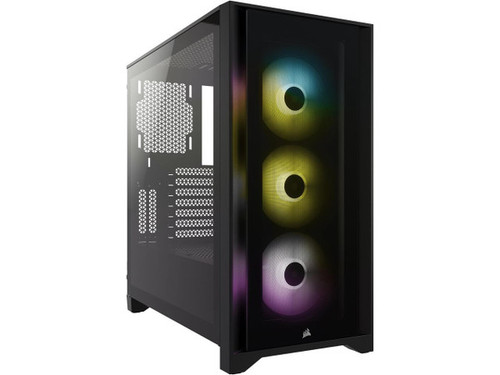CC-9011204-WW - Corsair RGB Tempered Glass Mid-Tower ATX Case for iCUE 4000X