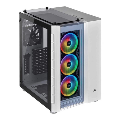 CC-9011169-WW - Corsair AIRFLOW RGB ATX High Airflow Tempered Glass Smart Case for Crystal Series 680X