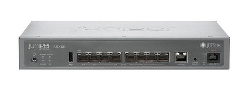 SRX110 - Juniper Networks 8 x Ports FE + 1 x Port VDSL2/ADSL2+ 1U Rack-mountable Services Gateway Appliance