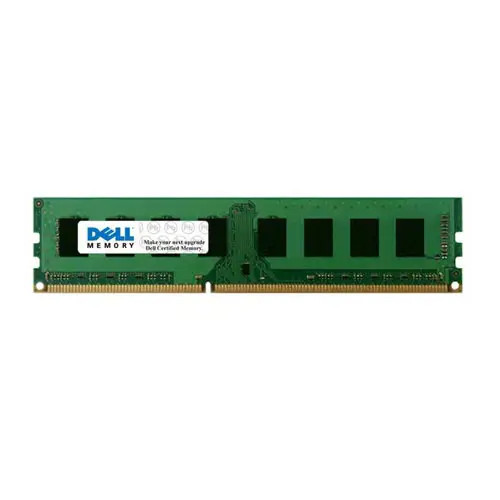YGWPH - Dell 4GB DDR3-1600MHz PC3-12800 Non-ECC Unbuffered CL11 240-Pin UDIMM 1.5V Single Rank Memory Module