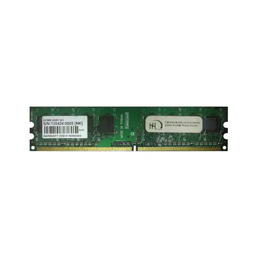 TS64MLQ64V5J - Transcend 512MB DDR2-533MHz PC2-4200 Non-ECC Unbuffered CL4 240-Pin UDIMM 1.8V Single Rank Memory Module