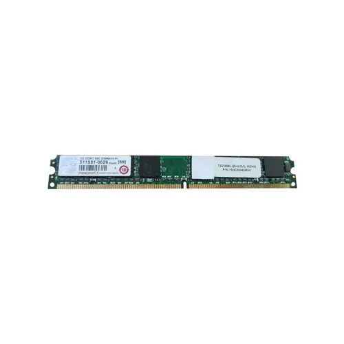 TS256MLQ64V8VL - Transcend 2GB DDR2-800MHz PC2-6400 Non-ECC Unbuffered CL6 240-Pin UDIMM 1.8V Dual Rank Memory Module