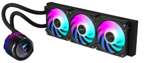 GP-AORUS WATERFORCE X II 360 - Gigabyte AIO Liquid Cooler Black