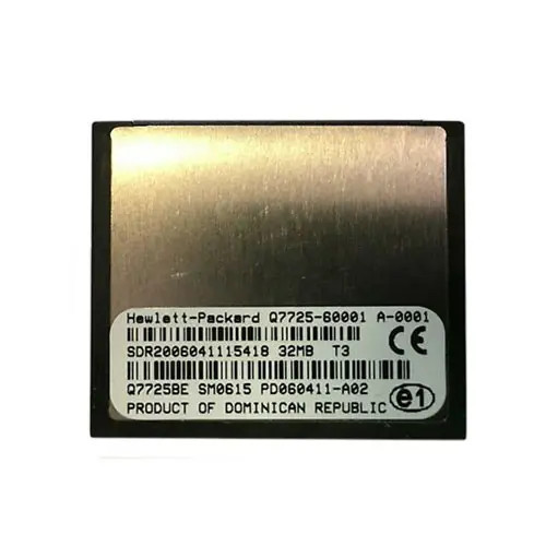 Q7725BE - HP 32MB Compact Flash Firmware Memory for Color LaserJet 5550 Series Printers