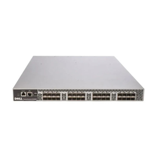 YD2HC - Dell PowerConnect B-8000e 32 x Ports + 24 x Active SFP+ Ports Layer 2 1U Rack-mountable Fiber Channel Ethernet Network Switch