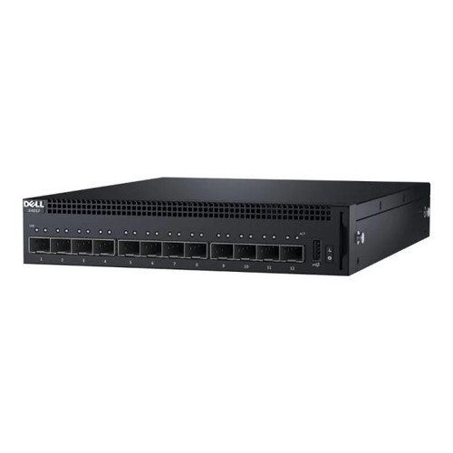 X4012 - Dell ing X Series 12 x SFP+ Ports 10GbE Layer 2 Managed 1U Rack-mountable Gigabit Ethernet Network Switch