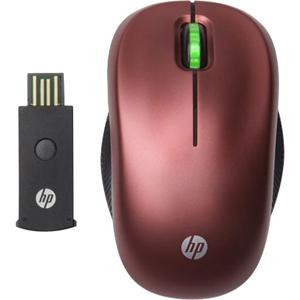 WE788AA#ABA - HP WE788AA ABA Wireless Optical Mouse Optical Wireless Radio Frequency Red Symmetrical WE788AA ABA