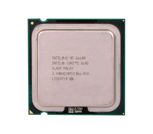 0SLACR - Intel Core 2 Quad Q6600 2.40GHz 1066MHz FSB 8MB L2 Cache Socket LGA775 Desktop Processor