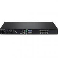 69Y6015 - IBM 8 x Ports RJ-45 + 1 x Port VGA 15-Pin 1U Rack-Mountable Console KVM Switch