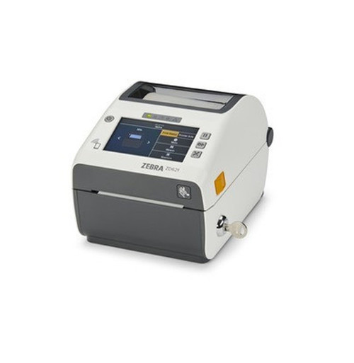 ZD6AH42-D01F00EZ - Zebra ZD621 203 Dpi Bluetooth, USB, USB Host, Ethernet, Serial Port, Healthcare Color Touch LCD Direct Thermal Barcode Label Printer
