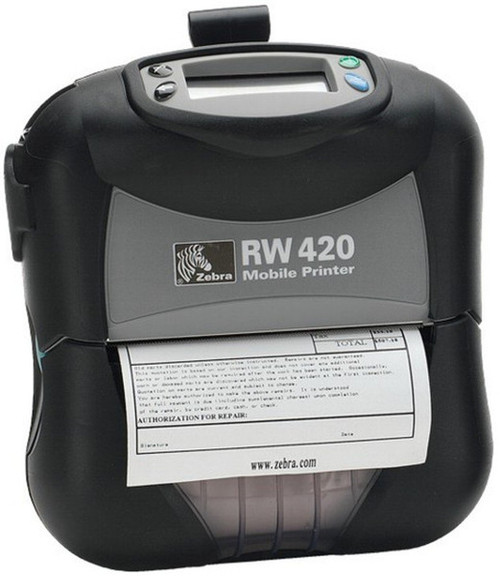 R4D-0UBA000N-00 - Zebra RW 420 Direct Thermal Mobile Receipt Label Printer