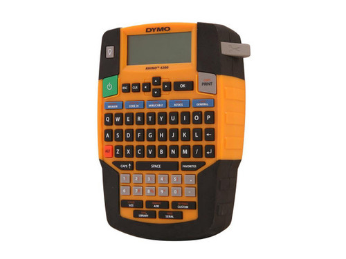 1801611 - Dymo Rhino 4200 Full Color Touch Screen 180 Dpi Industrial Label Maker