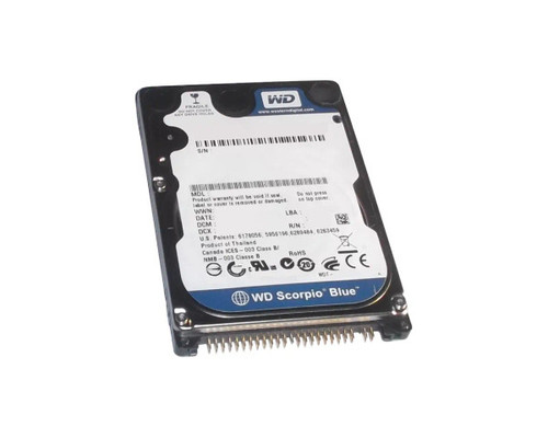 WD600VE-07HDT0 - Western Digital Scorpio 60GB 5400RPM EIDE 44-Pin 8MB Cache 2.5-Inch Hard Drive