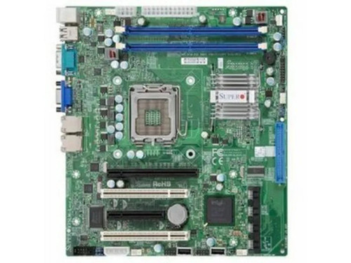 X7SLM-B - SuperMicro Intel 945GC Chipset Socket LGA775 Micro-ATX Motherboard DDR2 2x DIMM Core2 Duo Pentium D Compatible System Board