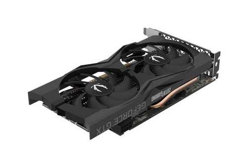 ZT-T16600K-10M - Zotac Nvidia GeForce GTX 1660 Twin Fan Gaming 6GB GDDR5 192-Bit PCI-Express 3.0 3x DisplayPorts 1x HDMI Graphics Card