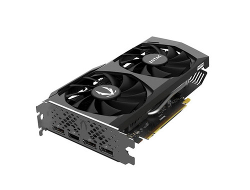 ZT-D40600P-10SMP - Zotac Nvidia GeForce RTX 4060 Spider-Man Gaming OC 8GB GDDR6 128-Bit PCI-Express 4.0 x8 3x DisplayPorts 1x HDMI Graphics Card