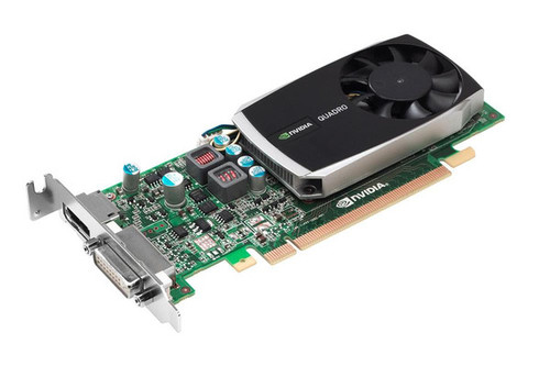 Y7198 - Dell NVIDIA Quadro 600 1GB DDR3 128-Bit DVI/ DisplayPort PCI Express 2 x16 Video Graphics Card