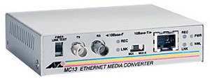 AT-MC13-60 - Allied Telesis UTP RJ-45 to Fiber ST Ethernet Media Converter