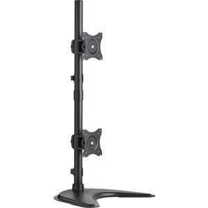 DDR1527SDC - Tripp Lite Dual Vertical Flat-Screen Desk Mount Monitor Stand Clamp Swivel Tilt 15 to 27Flat Screen Displays 20 lb Load Capacity