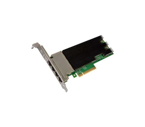 X710DA4BLK - Intel Dell X710 Quad Port 10GbE Base-T PCI Express 3.0 X8 Low Profile Adapter