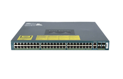 WS-C4948-10GE-RF - Cisco Catalyst 4948 48 x RJ-45 Ports 10GBase-X Network Switch