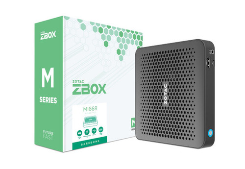 ZBOX-MI668-BE - Zotac i7-1360P Intel DDR5 HDMI DP Server Barebone DDR5