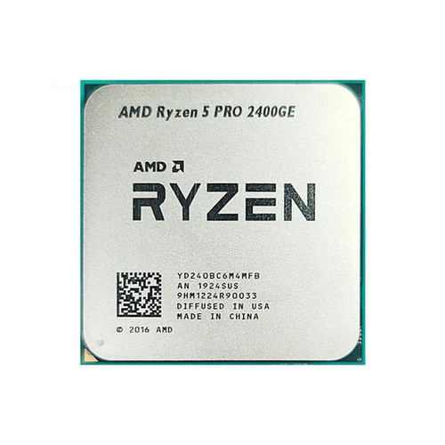 YD240BC6M4MFB - AMD Ryzen 5 PRO 2400GE Quad-Core 3.2GHz 4MB L3 Cache Socket AM4 Processor
