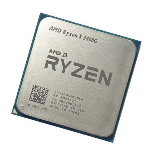 YD3400C5M4MFH - AMD Ryzen 5 3400G 3.7GHz Quad-Core 4MB L3 Socket AM4 Processor