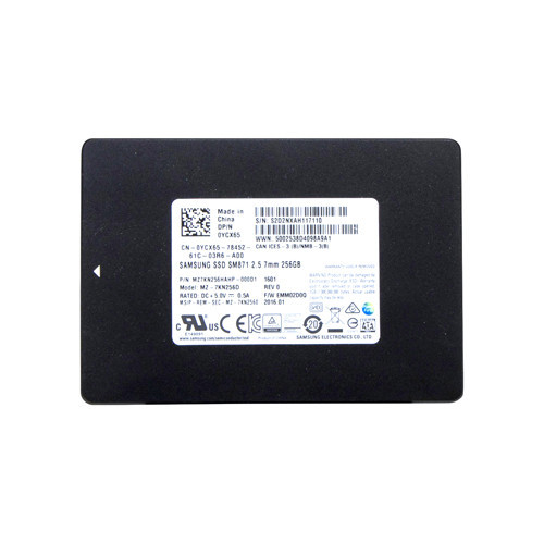 YCX65 - Dell 256GB SATA 6Gb/s 2.5-inch Solid State Drive