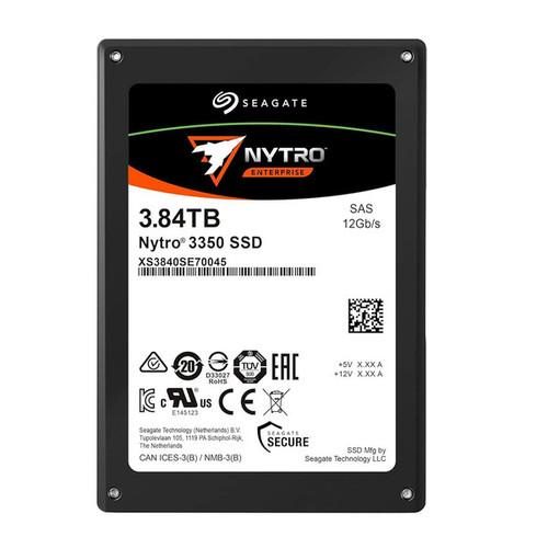 XS3840SE70045 - Seagate 3.84TB SAS 12Gb/s 2.5-Inch Enterprise SSD 3D TLC Scaled Endurance Solid State Drive