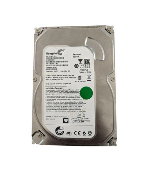 1BD14C-302 - Seagate BarraCuda 320GB 7200RPM SATA 6Gb/s 16MB Cache 3.5-Inch Hard Drive