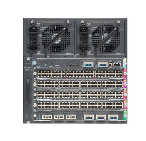 WS-C4506= - Cisco Catalyst 4500-E Series C4506 6 x Expansion Slots Layer 2 Managed with FAN Network Switch Chassis
