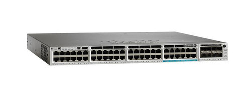 WS-C3850-12X48U-S= - Cisco Catalyst 3850 Series 48-Ports 10/100/1000Base-T RJ-45 UPoE Manageable Layer3 Rack-mountable 1U