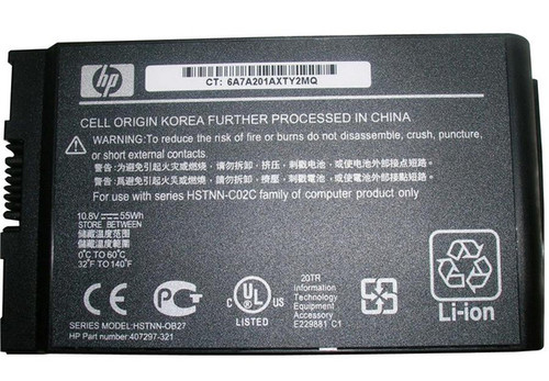 HSTNN-OB27 - HP 6-Cell Lithium-Ion 10.8VDC 5100mAh 58Wh Primary Notebook Battery for Business Notebooks nc4200 nc4400 tc4200 and tc4400