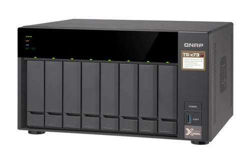 TS-873-4G - QNAP NAS Tower Ethernet LAN Black RX-421ND