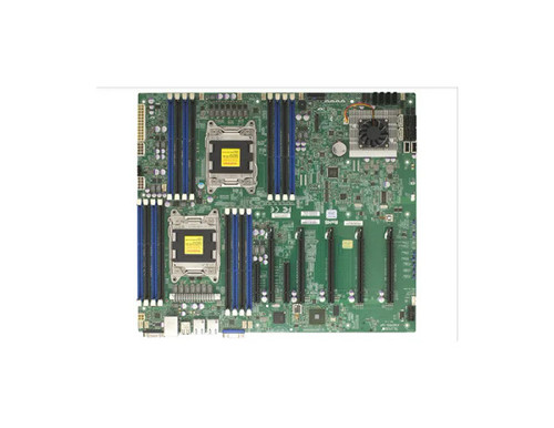 X9DRG-QF - SuperMicro LGA2011 Socket Motherboard Intel C602 Chipset 16x DIMM DDR3 Xeon E5-2600 v2 Series Dual Processor System Board