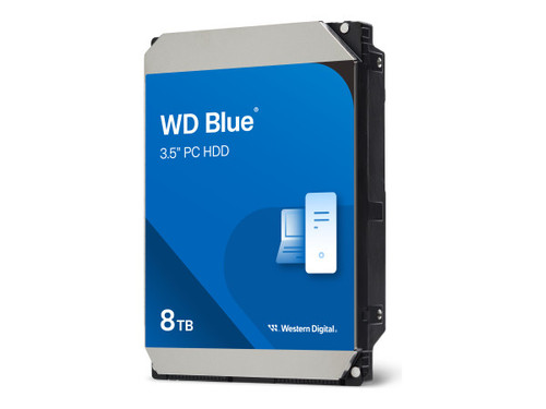 WD80EAAZ - WESTERN DIGITAL BLUE DES 8 TB 256MB 3.5IN SATA 6GB/S 5640RPM Hard Drive Serial ATA