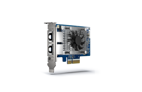 QXG-10G2T - QNAP Network Adapter PCIe 10 GBE RJ45 x2